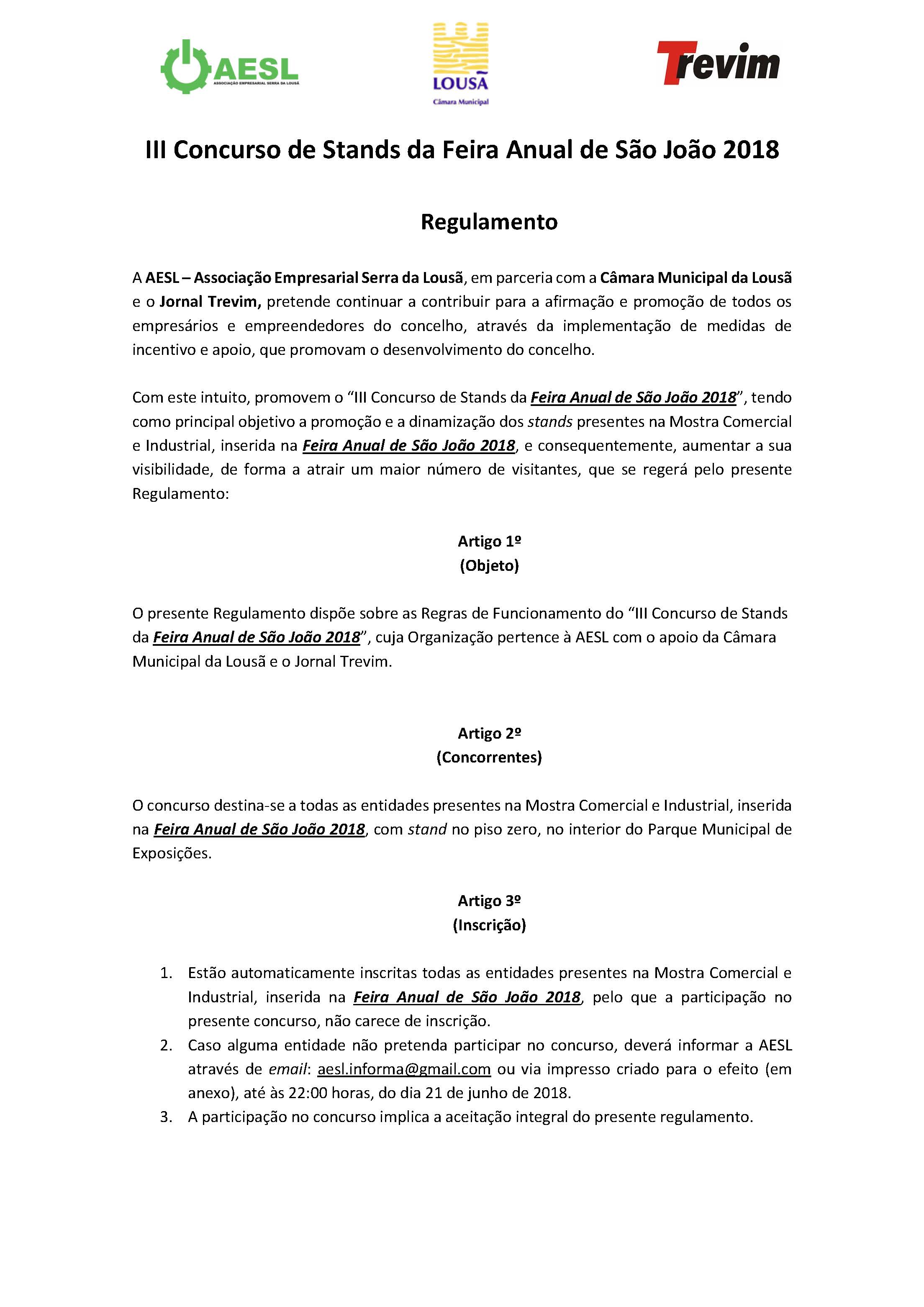 Regulamento - III Concurso de Stands da Feira Anual de São João 2018_Página_1